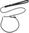 Dog Leash, Strong Lightweight Pet Training Leash for Small, Medium, or Large Dogs, Slip Leads (Black, 4ft)