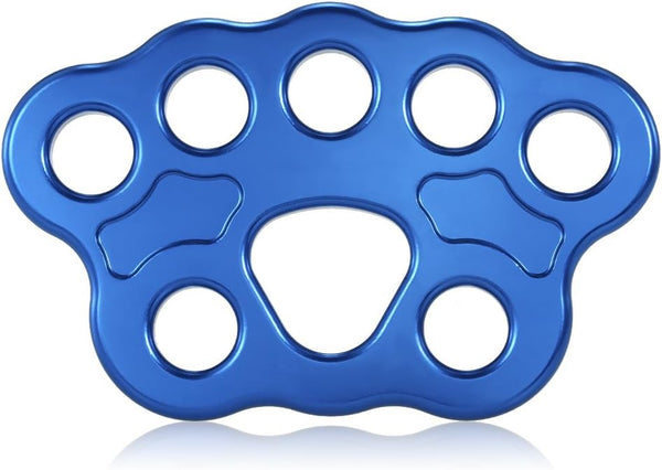 Lixada Paw Rigging Plate 45KN - Large Anchor Multipliers Connector Gear for Aerial Dance & Rock Climbing