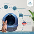12-Pack Activated Carbon Litter Box Filters, Premium Pre-Cut Replacement for PetMate Booda Dome