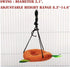 SEIS 5pcs Hamster Hanging Cage Accessories Set Leaf Wood Design Hammock Channel Ropeway Swing for Guinea Pig Rat Birds