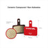 TOP BRAKE Disc Bike Brake Pads Compatible with Shimano Deore M515 M525 TRP Hylex TEKTRO Orion |