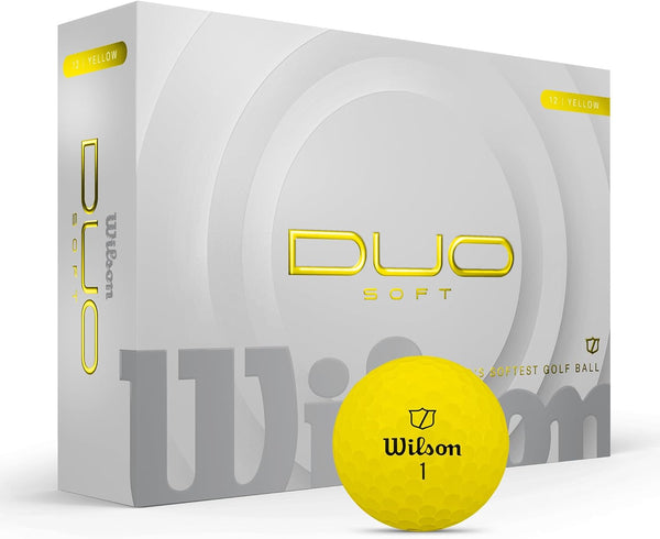 WILSON 2025 Duo Soft Golf Balls - 12 Balls