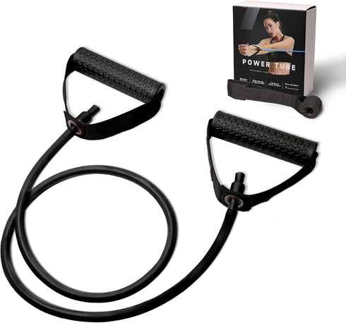 Resistance Bands with Handles, Durable Exercise Band for Stretching, Home Workouts, Physical Therapy, Fitness