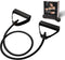 Resistance Bands with Handles, Durable Exercise Band for Stretching, Home Workouts, Physical Therapy, Fitness