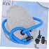 LIOOBO 9 Inches Inflatable Pump for Boat Canoe Toy Foot Treading Air Pump Inflator Random Color