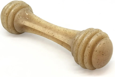 SodaPup Honey Bone – Durable Dog Chew Toy Made in USA, Non-Toxic Nylon Material for Mental Stimulation and Clean Teeth