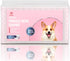 S-10 Count Disposable Female Dog Diapers, Puppy Diapers with Adjustable Elastic Waistline for Female Dog or Cat