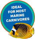 Hikari 042220 Carnivore Medium Sinking Pellets - Marine Fish Food, One Size