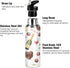 Wassud 22 oz Water Bottle Red Wine and Roses Stainless Steel Sport Water Bottle with Straw Insulated Water Bottles