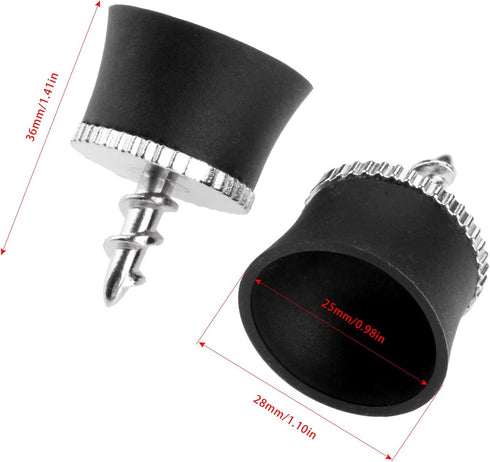 MUXSAM 1Pc Lightweight Compact Golf Ball Retriever Tool with Suction Cup Pick-Up Sucker for Putter Grip, Black