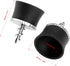 MUXSAM 1Pc Lightweight Compact Golf Ball Retriever Tool with Suction Cup Pick-Up Sucker for Putter Grip, Black