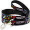 Dog Leash Guardians of the Galaxy - 5 Character Pose Blocks, 6 Feet Long, 1.0 Inch Wide
