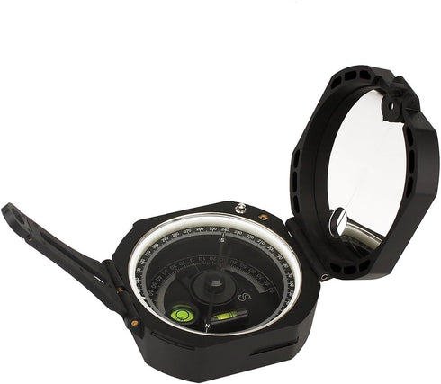 SVBONY Camping Military Compass, Pocket Transit Multifunction Lensatic Sighting Waterproof with Strap
