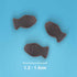 SKIPPER'S Fish Training Treats for Dogs, 80% Steamed Salmon & Trout, Grain Free, 3.5 Oz