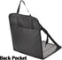 Pozico Portable Stadium Seat Cushion with Backrest for Bleacher, Lightweight Foldable Seat for Outdoor Sports, Concerts