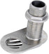 Stainless Steel 316 Boat Intake Strainer, Thread Thru-Hull Marine Pump Hose Fitting with Rubber Washer Gaskets