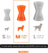 BIONIC Bone Dog Toy, Medium Interactive Chew Toy for Toughest Chewers, for Dogs 15-35 lbs.
