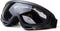 Protective Over Glasses Goggles for Safety Skiing, Snowboarding, Bicycle, and Motorcycle