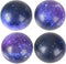 Zugar Land Galaxy Foam Stress Relief 2" Balls (4 Pack) Squeeze Relaxable