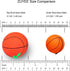 4/8/16 Pack 2.36 Inch Wrist Return Ball Wristband Balls Rubber Rebound Bouncy Sport Ball (Basketball, Baseball