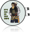 JIAOWEI Enamel Golf Ball Marker with Magnetic Hat Clip, Funny Golf Accessories for Golf Lovers
