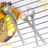 TiTo Titanium Long Handle Spork and Spoon – Eco-Friendly Ultralight Portable Flatware for Camping, Hiking, Travel