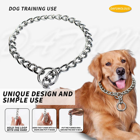 Adjustable Martingale Collar for Pets, 14 inch, 2.0mm