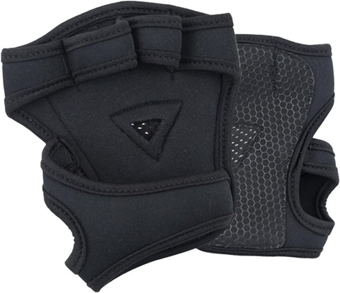 YS0911 2Pcs Silicone Anti-Slip Four Finger Workout Glove Weight Training Gloves Gym Gloves