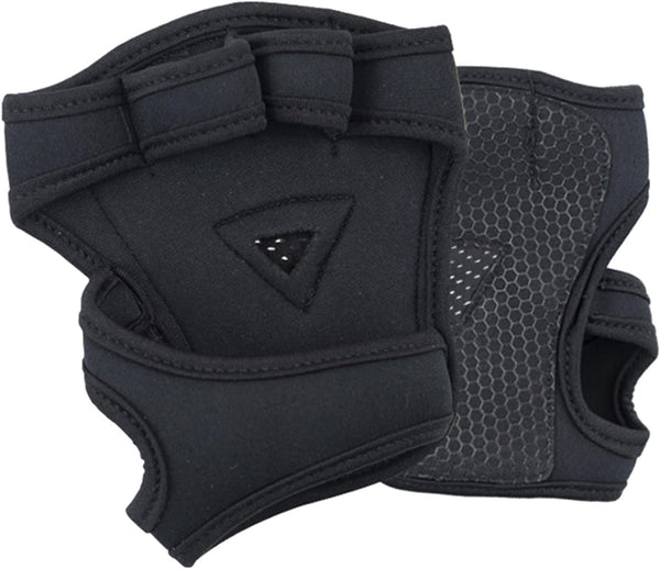 YS0911 2Pcs Silicone Anti-Slip Four Finger Workout Glove Weight Training Gloves Gym Gloves