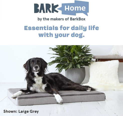 Barkbox Orthopedic Dog Bed, Comfortable Memory Foam Mattress for Joint Relief, Waterproof with Non Skid Bottom, Large,