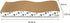 Best Pet Supplies Cat Scratcher, Wave Shaped Reversible Cardboard, Durable, Claw Safe, Natural Recycled Materials, Pack