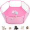 Guinea Pig Cage Rabbit Indoor Playpen with Mat, Perfect Size for Small Animal Pet, Easy to Clean Exercise Yard