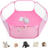 Guinea Pig Cage Rabbit Indoor Playpen with Mat, Perfect Size for Small Animal Pet, Easy to Clean Exercise Yard