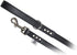 BUDDY BELT All Pebble Grain Leather Leash, Black - Premium Edition (1/2" x 4')