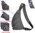 Sling Bag Chest Backpack - Casual Daypack Shoulder Crossbody Lightweight Anti Theft Outdoor Sport Travel for Men Women