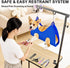 ALLPETS&CO 27"-40" Hammock, 4pc Set Portable Foldable Dog Grooming Arm Kit: Adjustable with Heavy Duty Clamp & Grooming