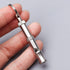 Silver Adjustable Ultrasonic Dog Whistle - Portable Pet Whistle for Training and Behavior Aids