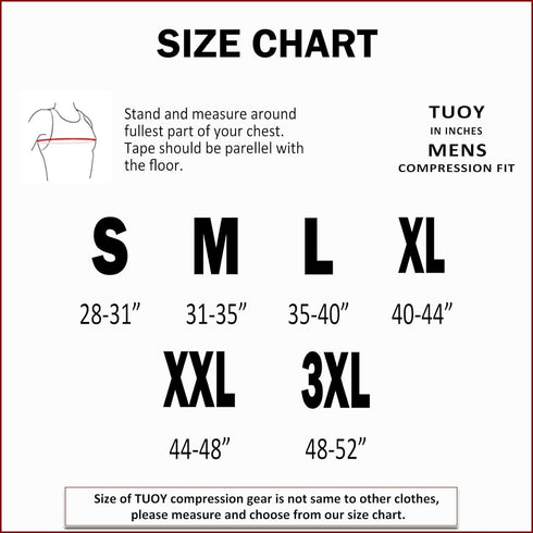 TUOY New Football Rib Chest Protector Shirt | Padded Compression Shirts with 6 Pads, Adult Sizes