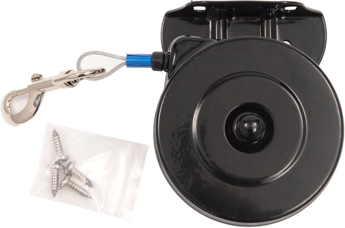 Lixit Retractable Leash Tie Outs for Dogs, Bracket Mount, Medium