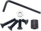QD Swivel Mount Base Kits with 1 Nut, 1 Wrench, and 4 Screws