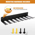 Multi-Purpose Storage Rack for Resistance Bands, Heavy Duty Gym Storage Rack for Fitness Bands