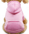Jecikelon Winter Dog Hoodie Sweatshirts with Pockets - Warm Dog Clothes for Small Dogs (Medium, Pink)
