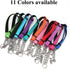 Martingale Dog Collars, Reflective Nylon Soft Padded Training Collar with Stainless Steel Chain for Small Medium Large