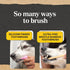 Dr. Oakley Dental Toothbrush Kit for Dogs & Cats -Finger Brush for Small Pets and Soft Brushes for Large or Older