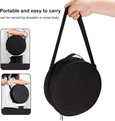 Generic Foldable Stool Carry Bag - Portable Outdoor Travel Stool Sack, Oxford Cloth Adjustable Storage Organizer