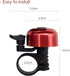 TrendBox Lightweight Alloy Bicycle Handlebar Bell Ring Horn, 6 Colors, Emergency Alarm for Safety