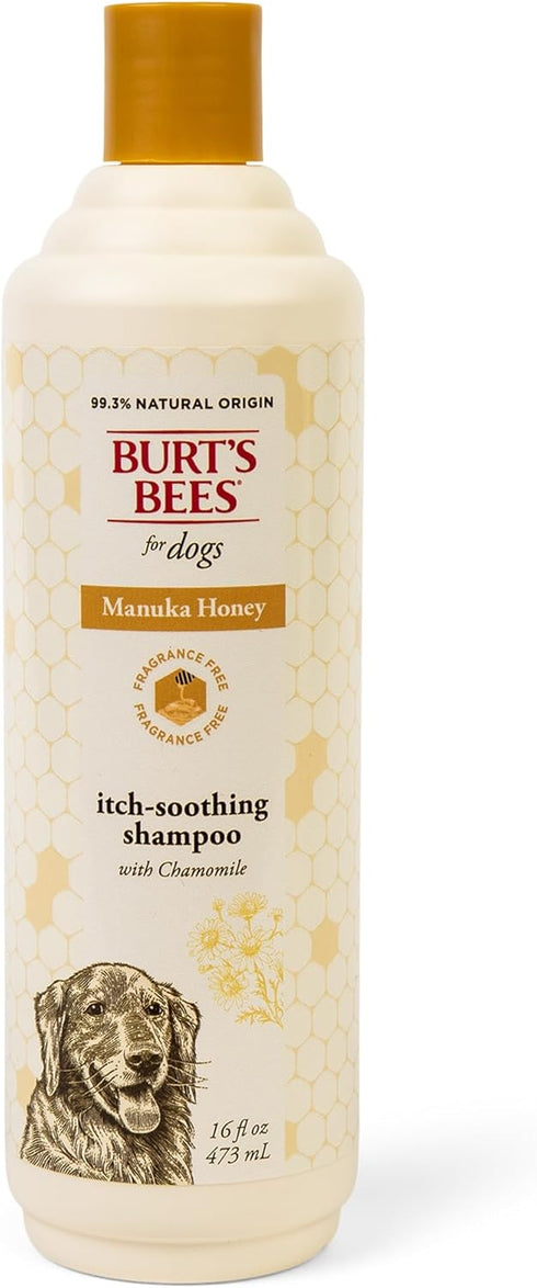 Burts Bees for Pets Itch Shampoo with Manuka Honey and Chamomile for