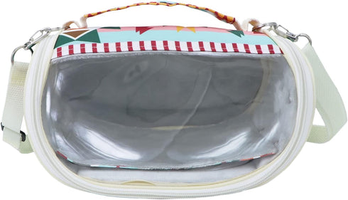 Wontee Small Pet Carrier Hamster Carrier Bag Portable Travel Carrier for Hamsters Mouse Baby Guinea Pig Hedgehog Sugar