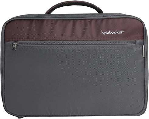 Kylebooker Fishing Reel Gear Bag, Portable Tackle Organizer Storage Case for Spinning Baitcasting Fly Reels