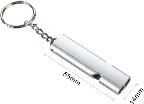 Noopel Lifeguard Safety Whistle with Lanyard and Keychain for Outdoor Camping Hiking Boating Fishing Kids Rescue